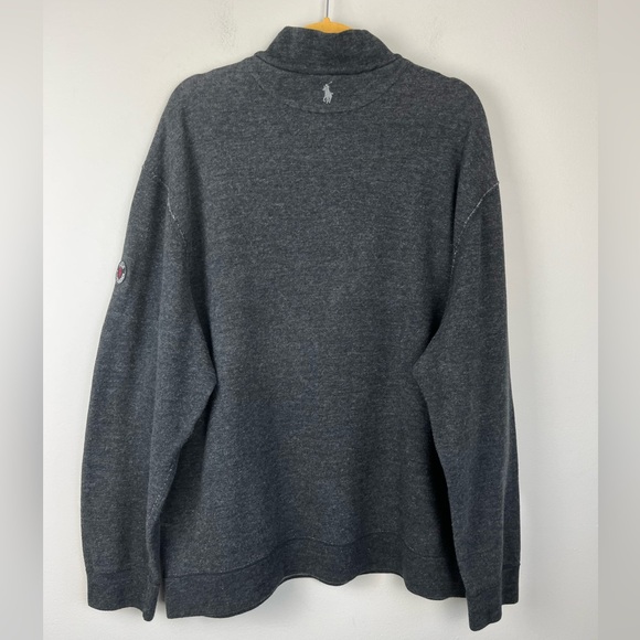 Polo Ralph Lauren Reversible Quarter Zip Sweatshirt Sweater XXL - Picture 3 of 15